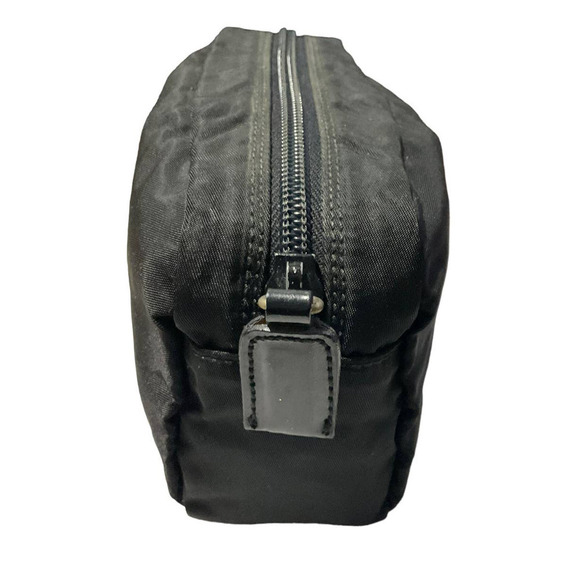 PRADA Vintage Vela Black Nylon Cosmetics Pouch Bag - Picture 3 of 9